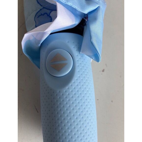 Care Bears Rainbow Umbrella Auto Open Close Blue Compact NEW - Picture 7 of 10